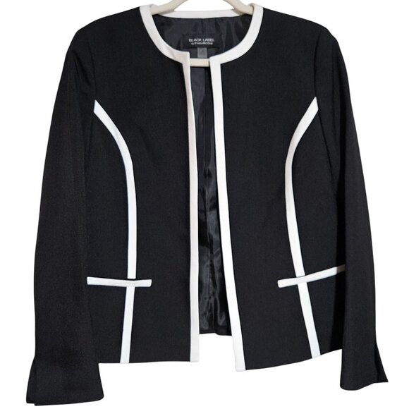 Officecore BusinessCore Blazer Evan-Picone Black Label  Women's 10  Court Core - Picture 1 of 15